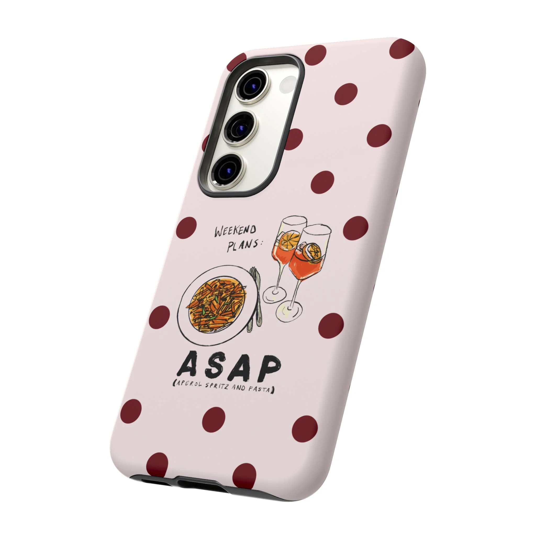 "Weekend Plans: ASAP" iPhone Case - Image 136