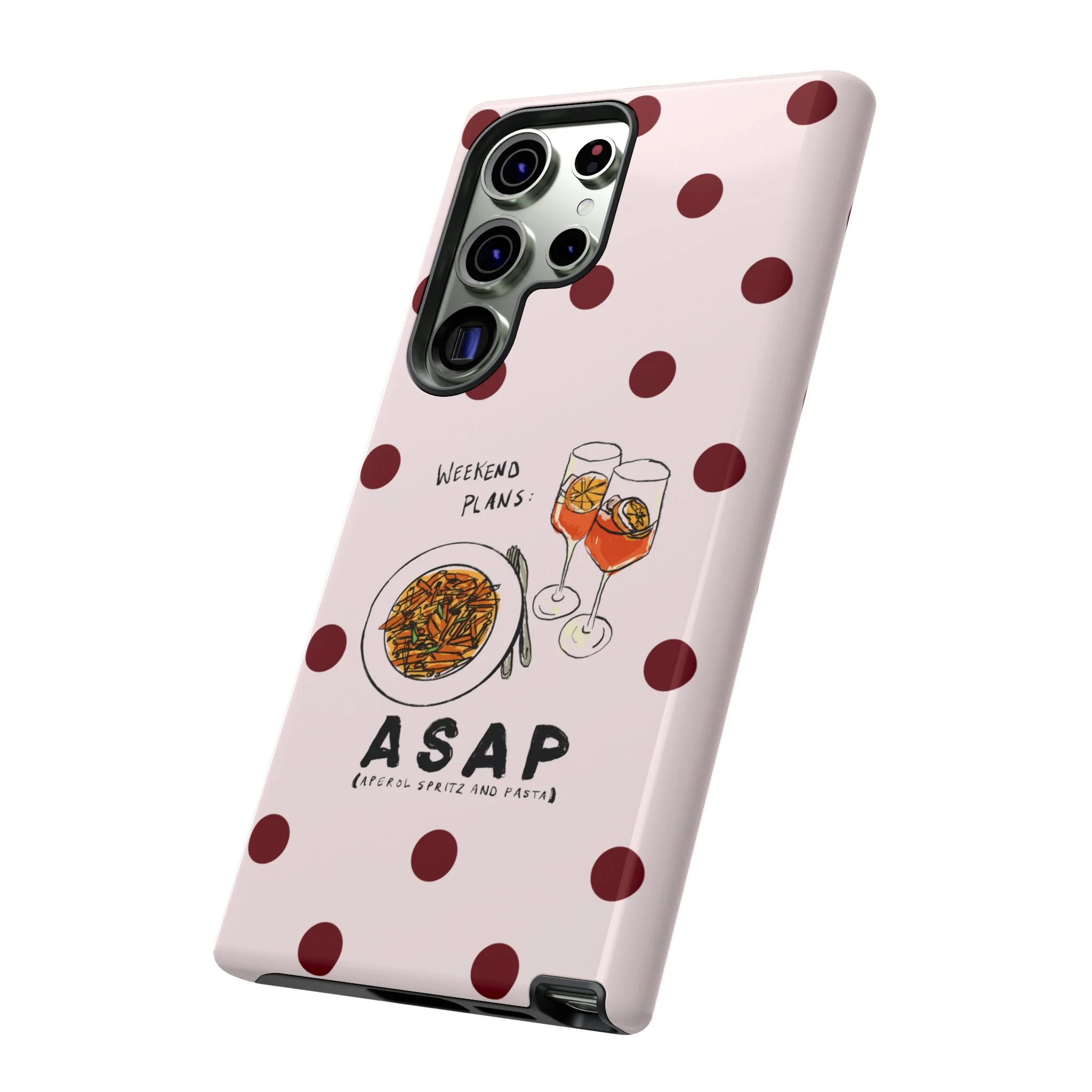"Weekend Plans: ASAP" iPhone Case - Image 145