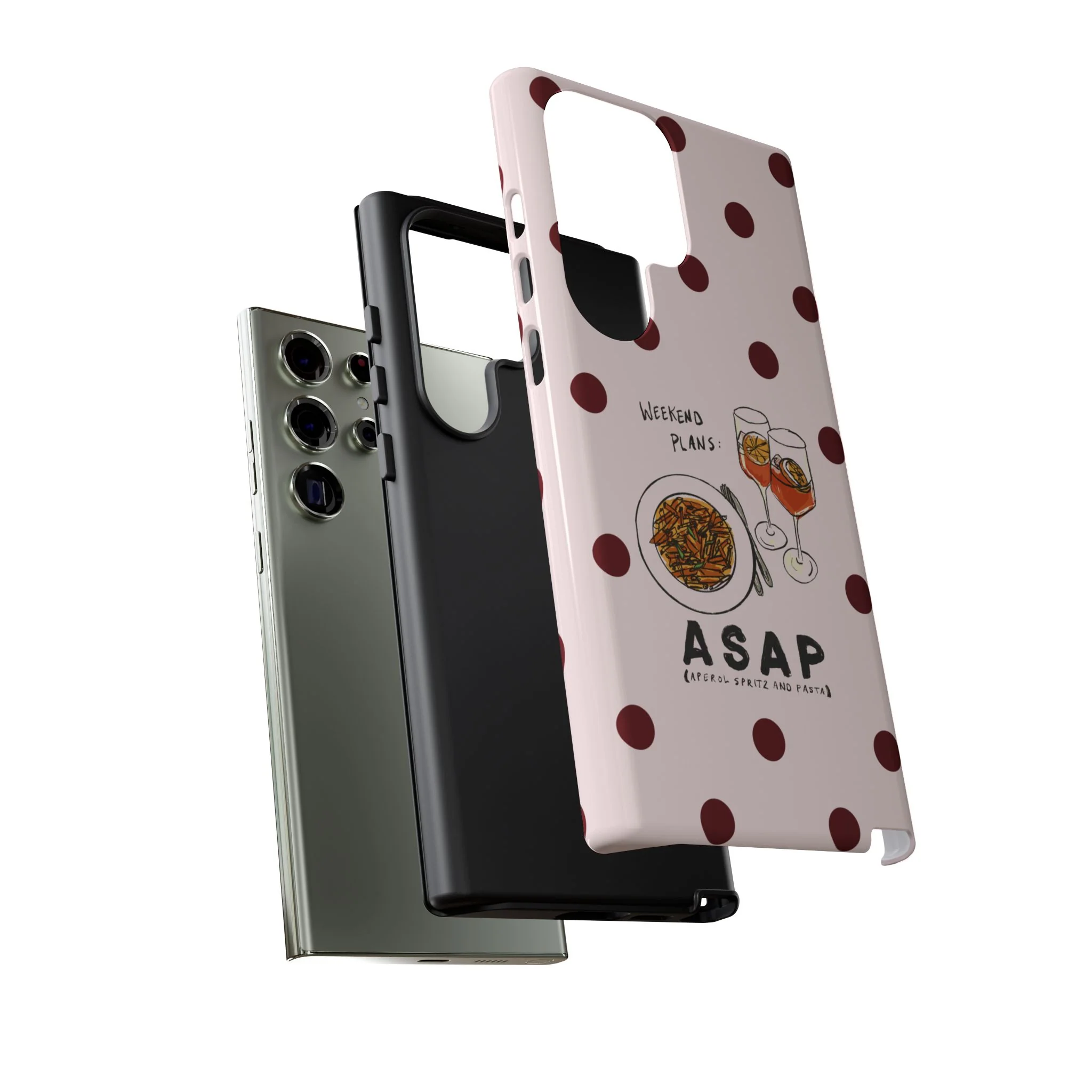 "Weekend Plans: ASAP" iPhone Case - Image 146