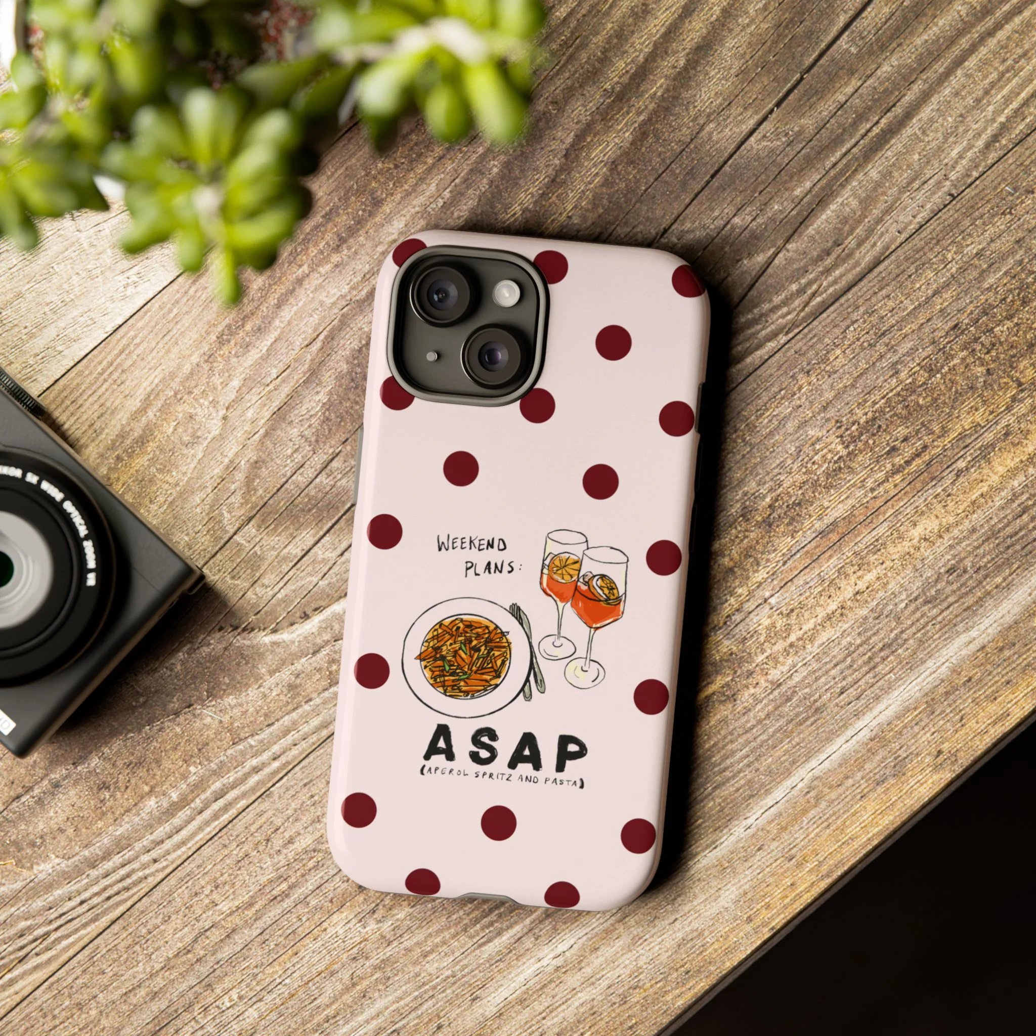 "Weekend Plans: ASAP" iPhone Case - Image 152