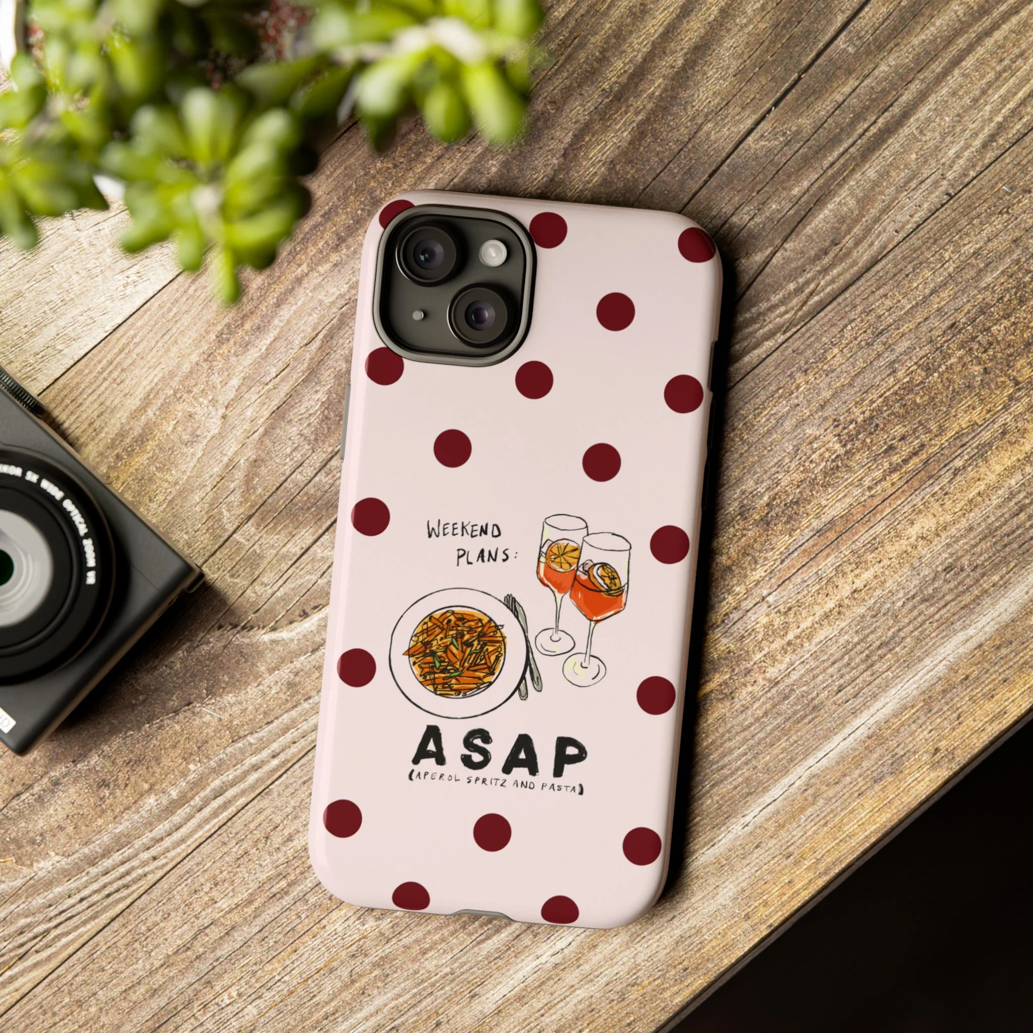 "Weekend Plans: ASAP" iPhone Case - Image 156