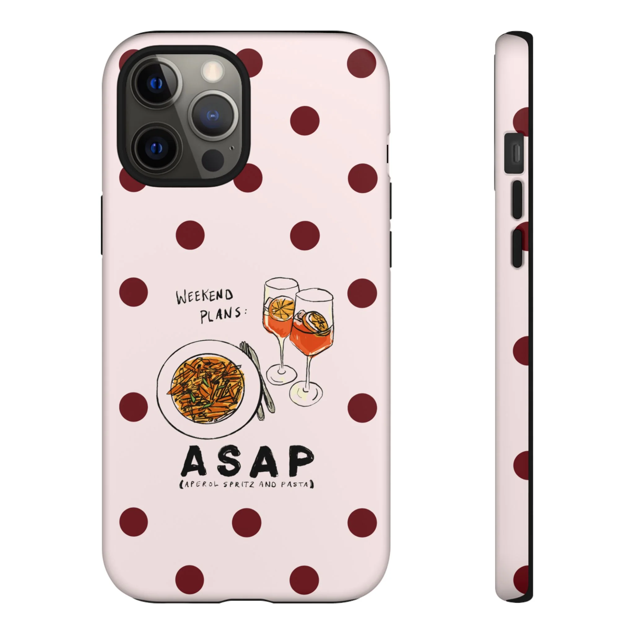 "Weekend Plans: ASAP" iPhone Case - Image 16