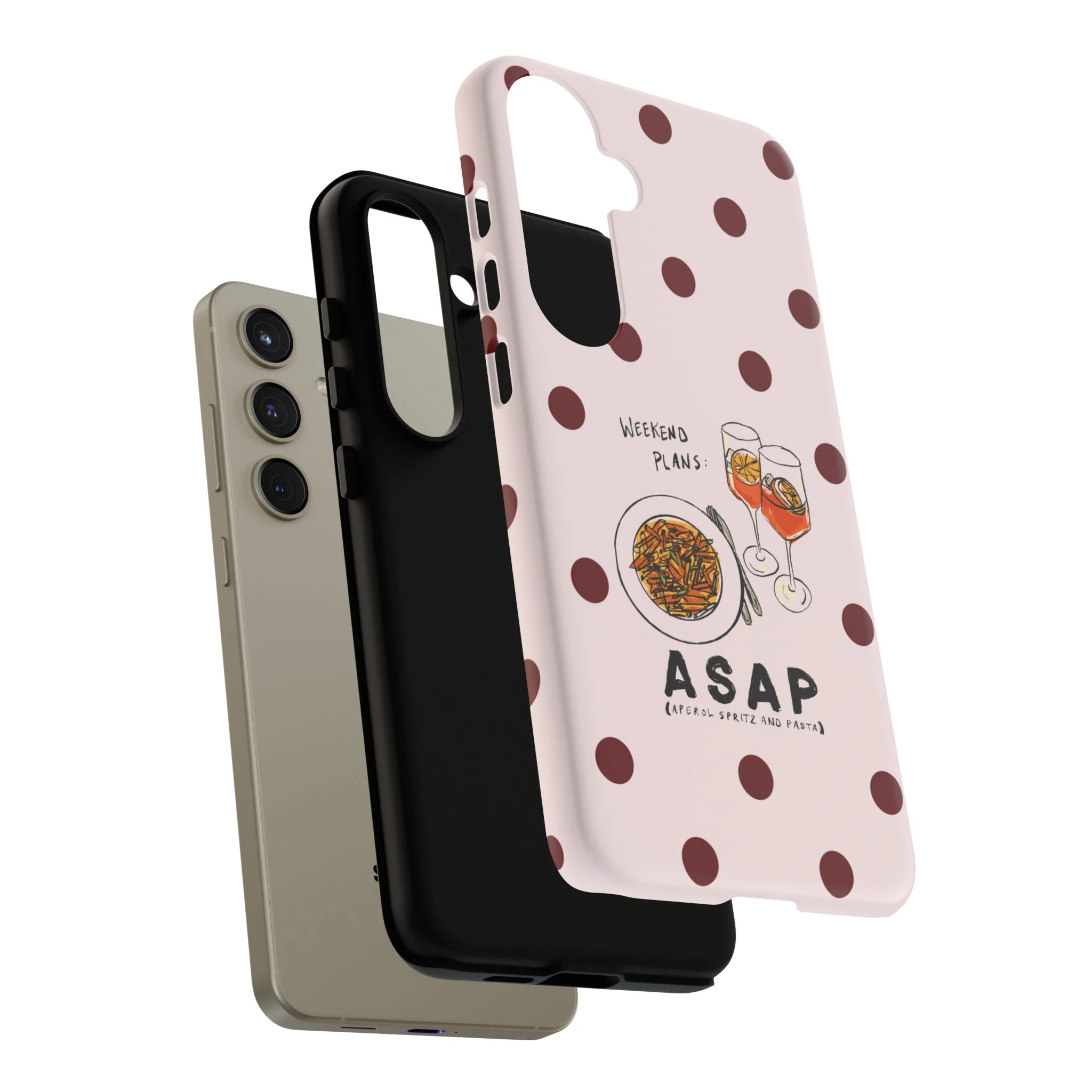 "Weekend Plans: ASAP" iPhone Case - Image 178