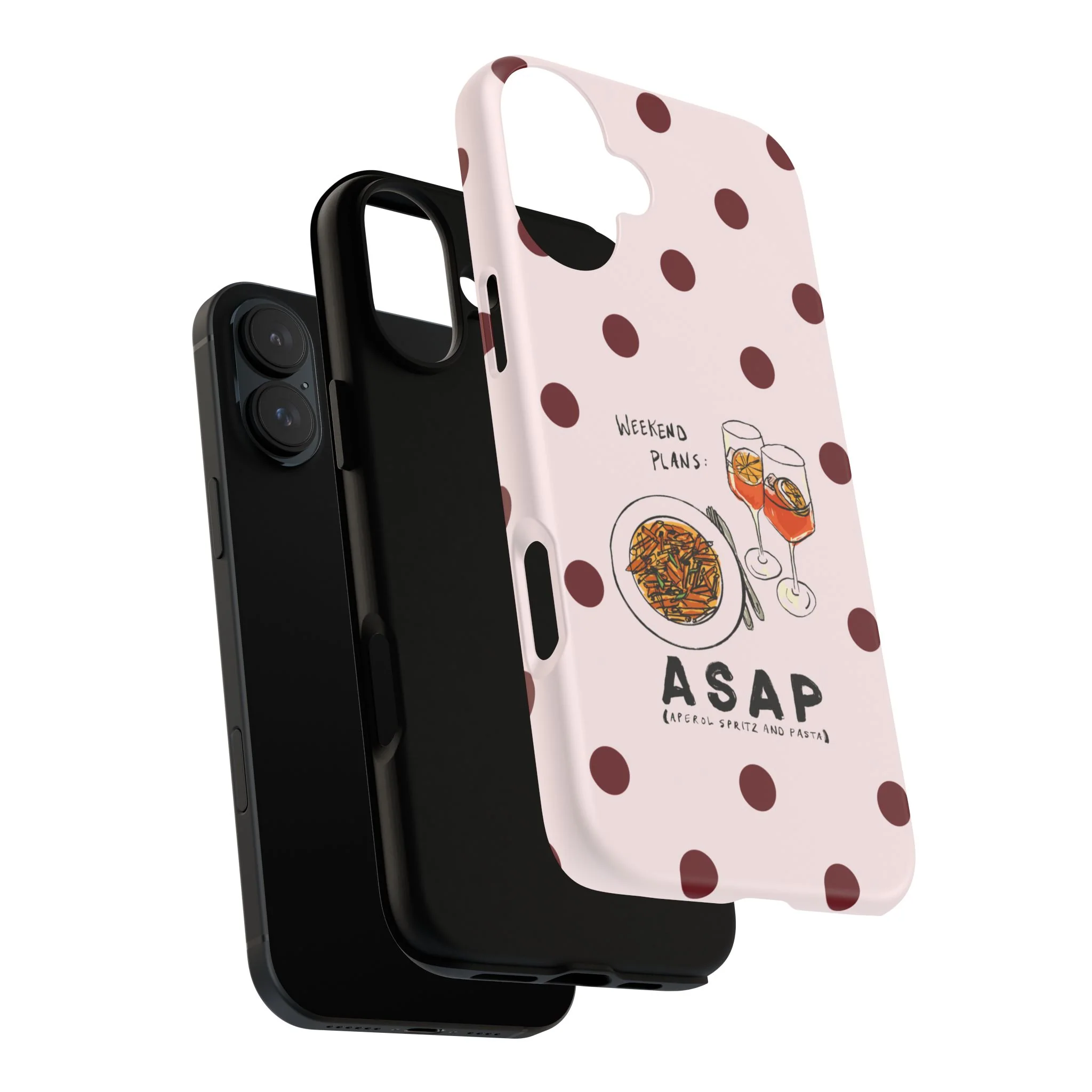 "Weekend Plans: ASAP" iPhone Case - Image 207
