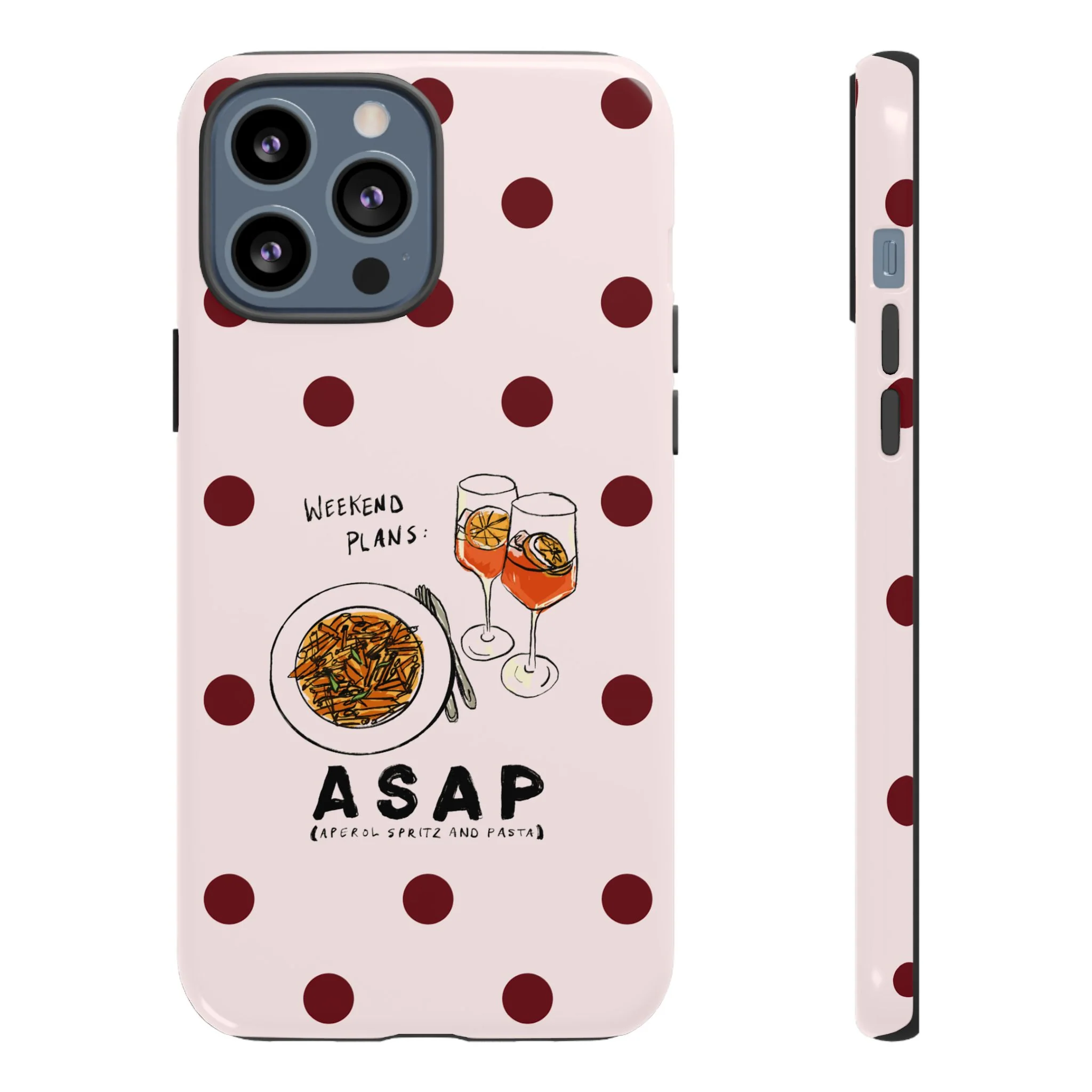 "Weekend Plans: ASAP" iPhone Case - Image 23
