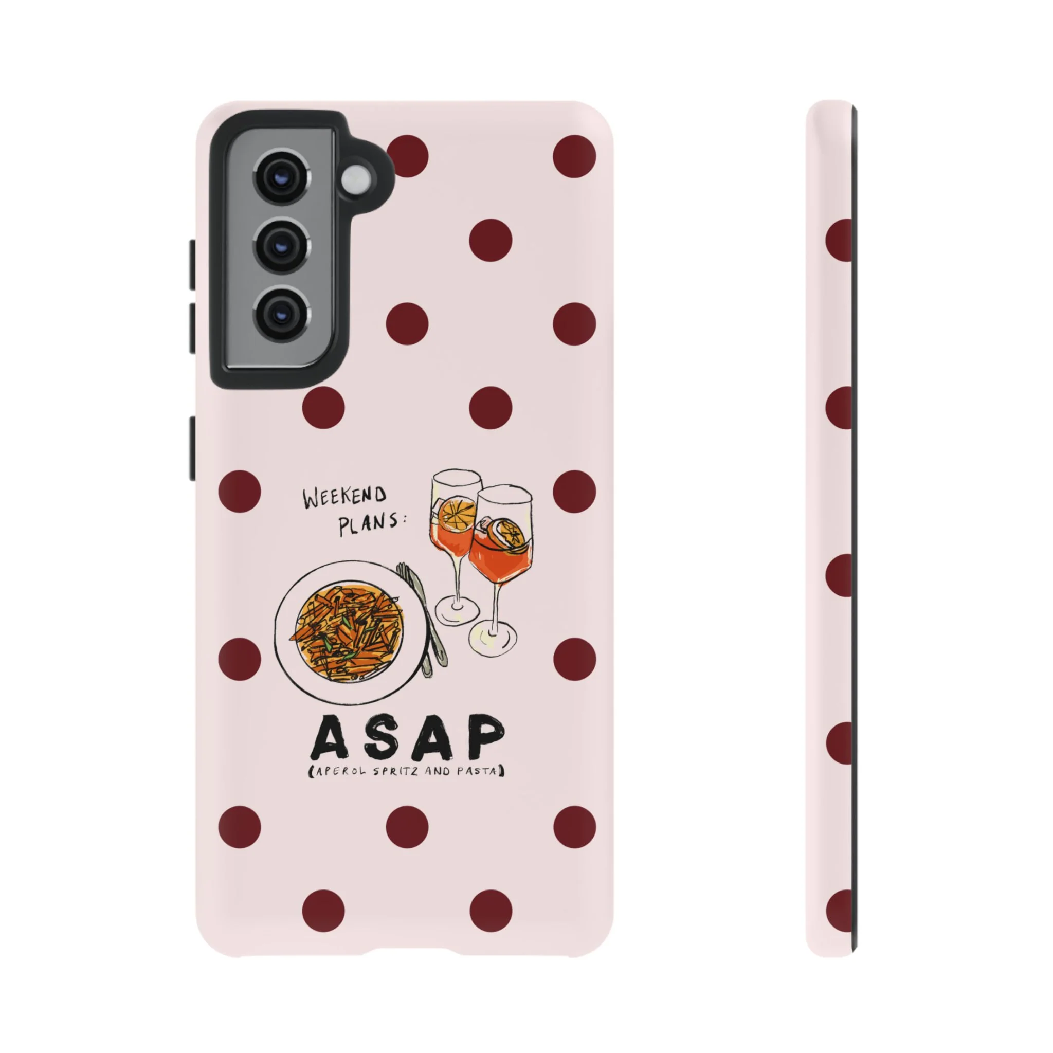 "Weekend Plans: ASAP" iPhone Case - Image 26