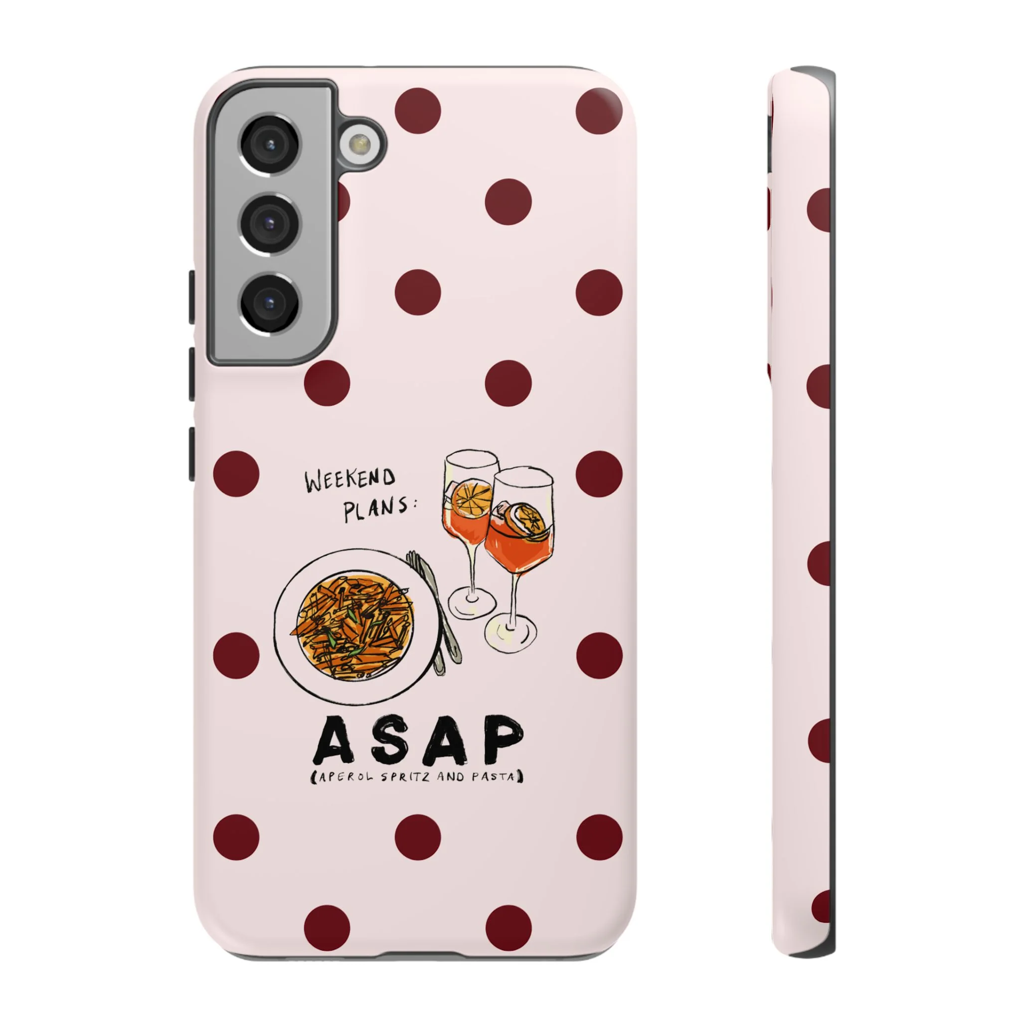 "Weekend Plans: ASAP" iPhone Case - Image 30
