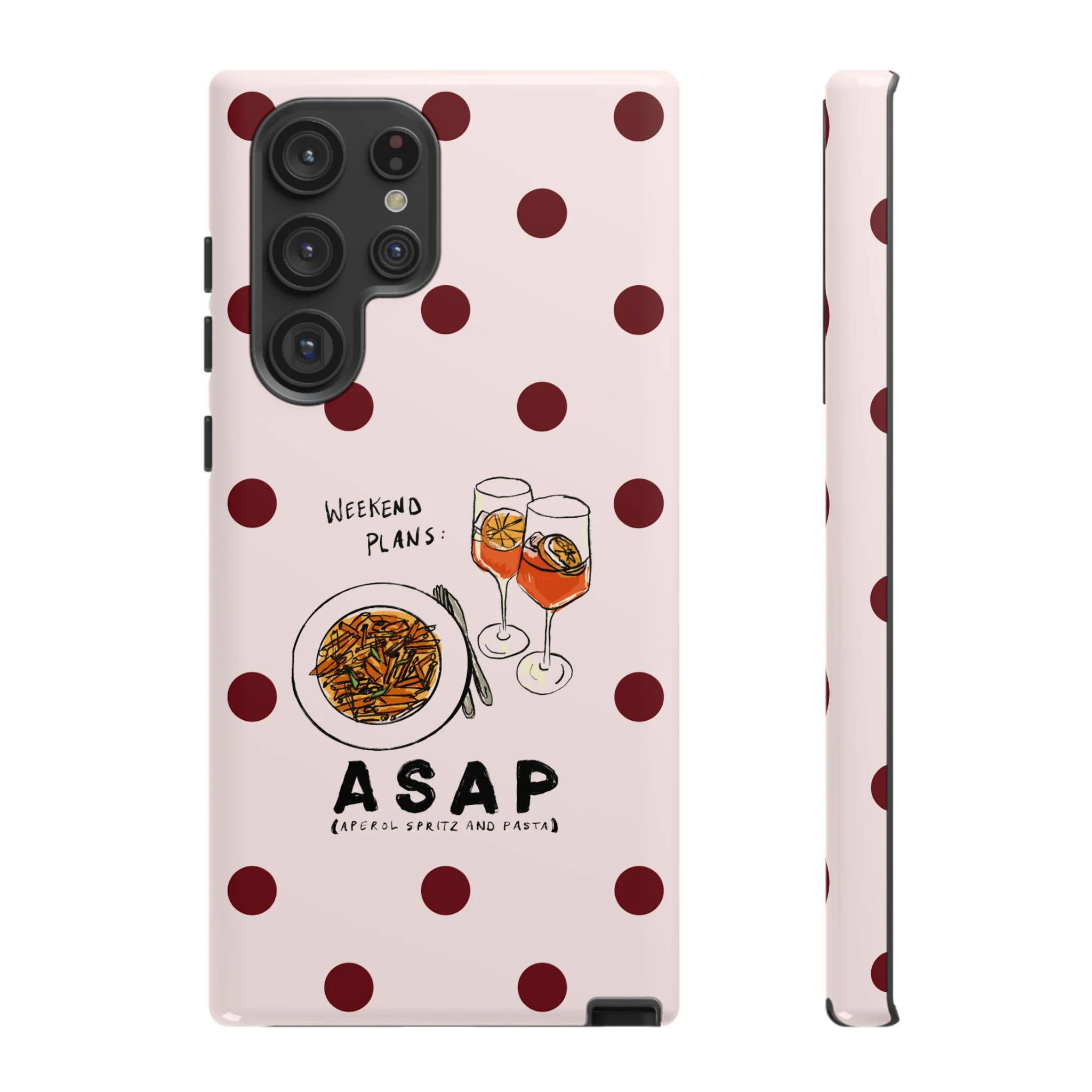 "Weekend Plans: ASAP" iPhone Case - Image 31