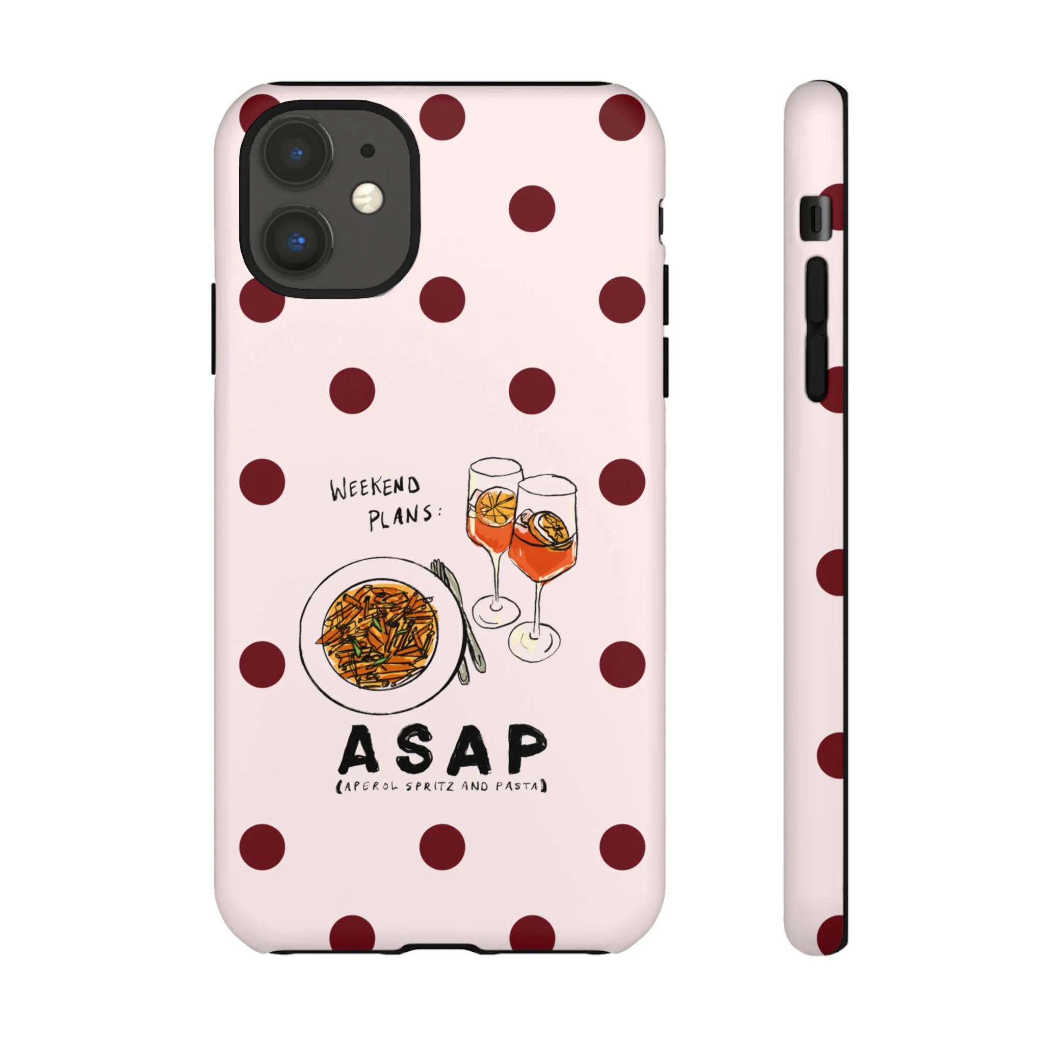 "Weekend Plans: ASAP" iPhone Case - Image 4