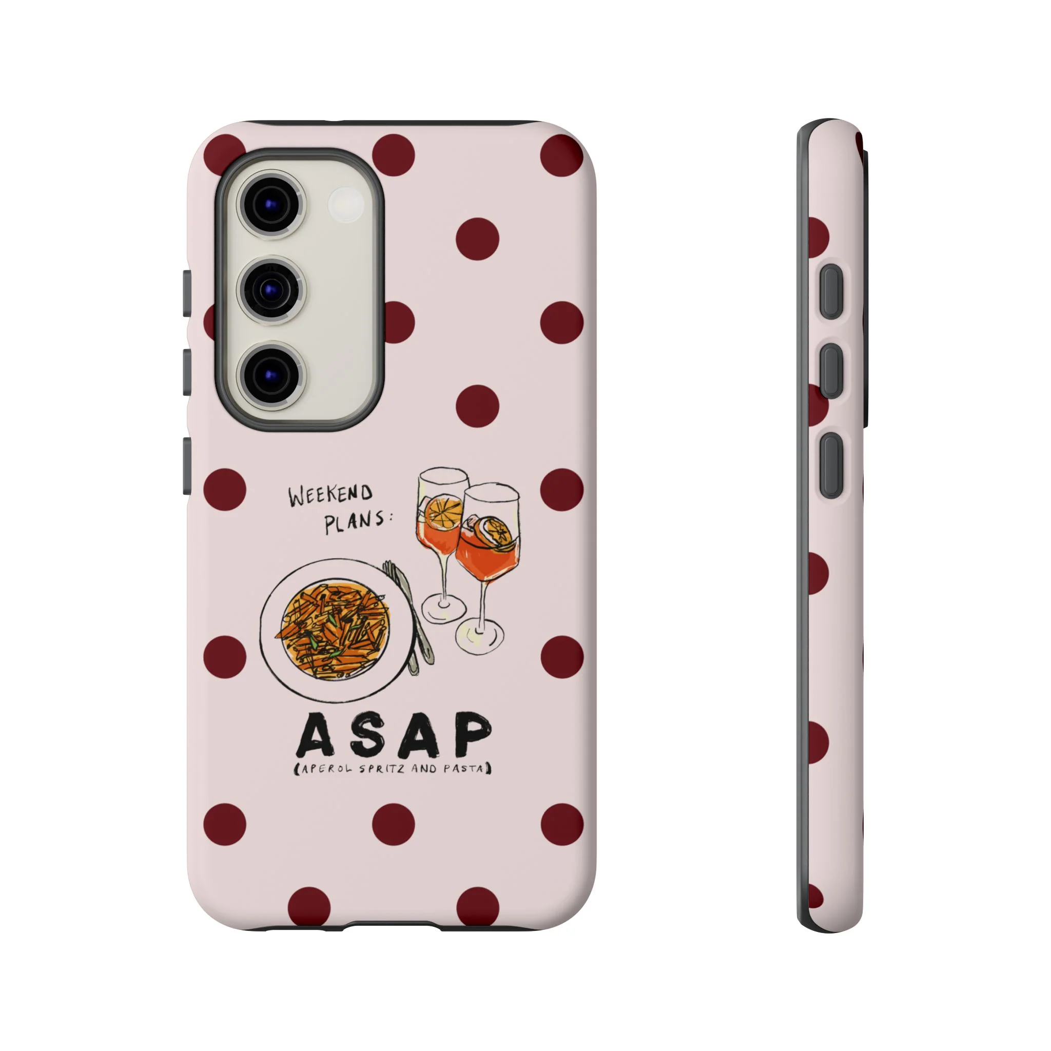 "Weekend Plans: ASAP" iPhone Case - Image 42
