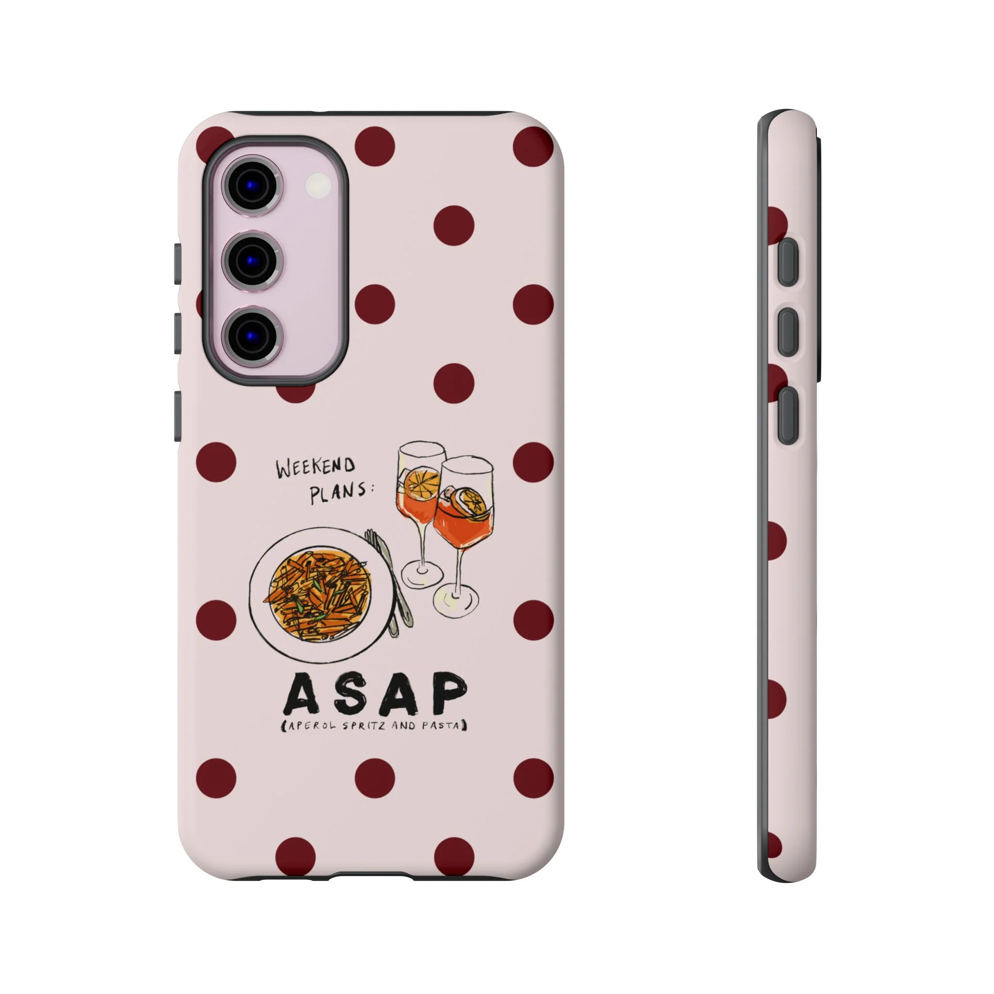 "Weekend Plans: ASAP" iPhone Case - Image 44