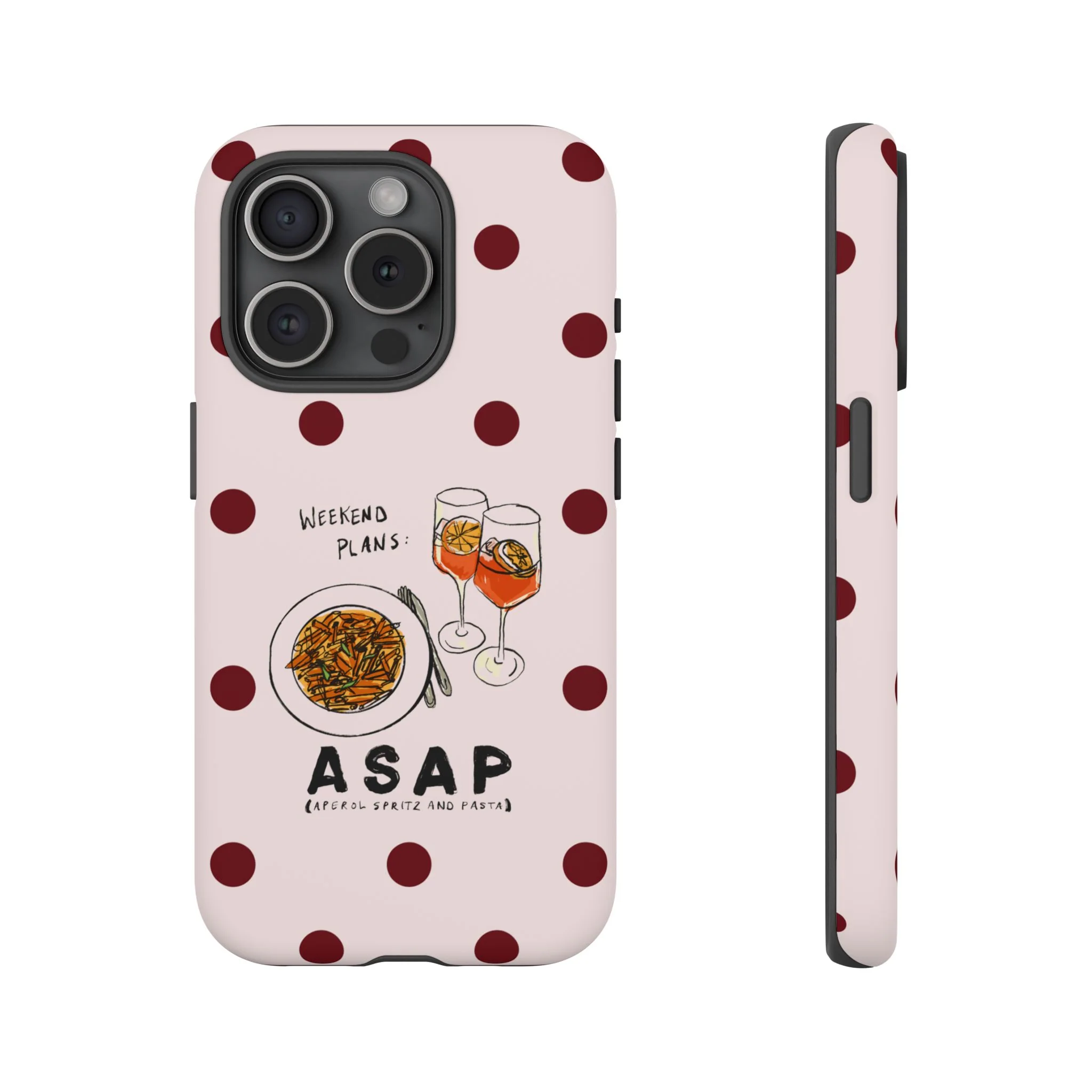 "Weekend Plans: ASAP" iPhone Case - Image 52