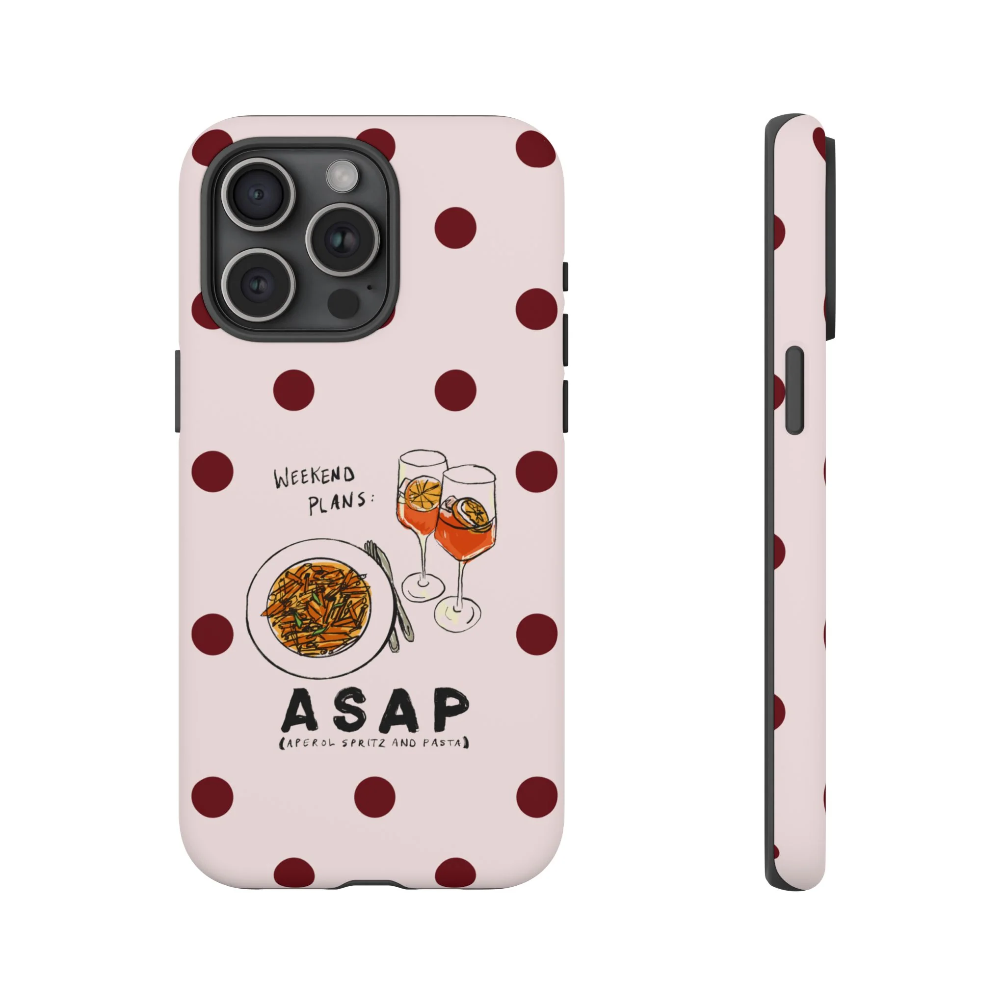 "Weekend Plans: ASAP" iPhone Case - Image 54