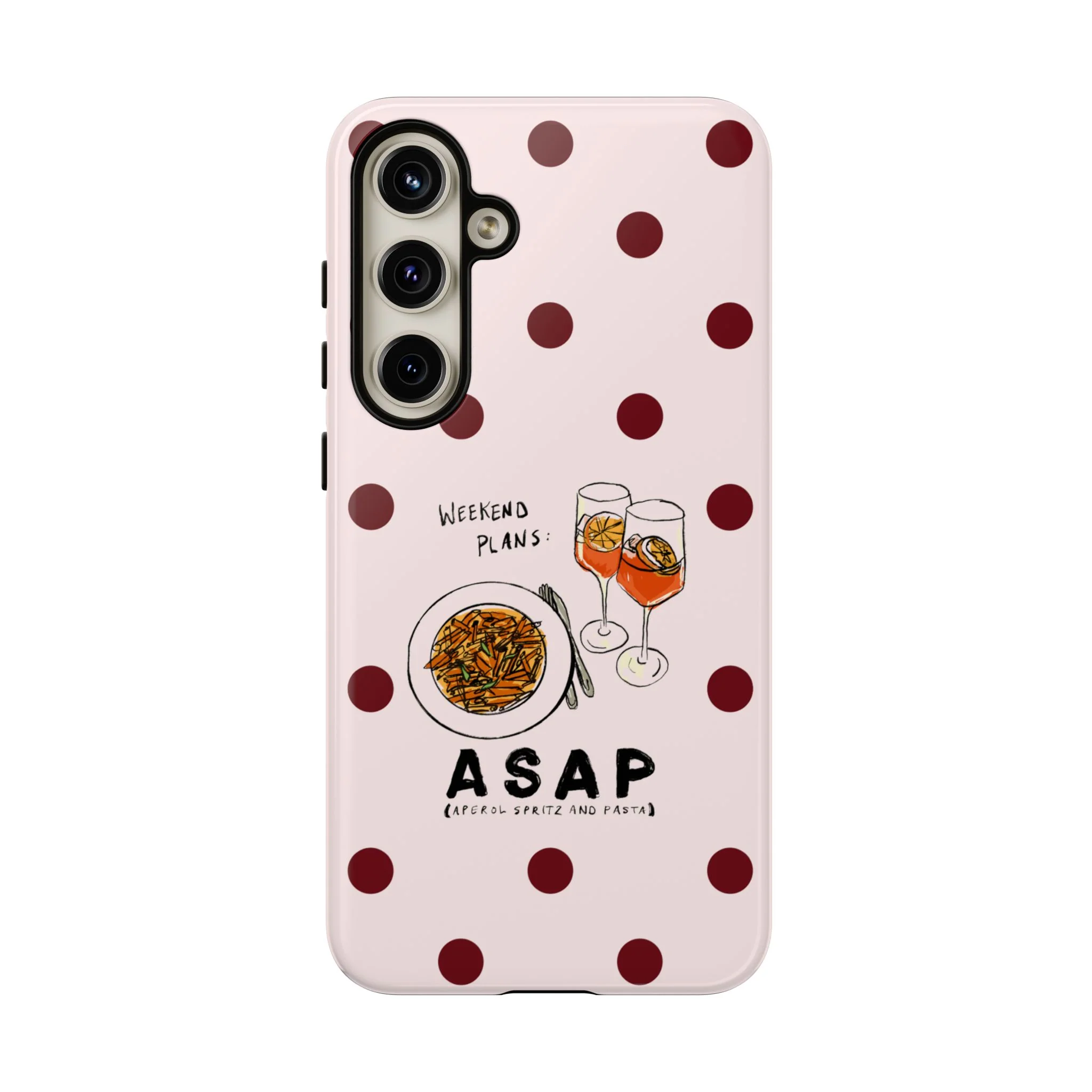 "Weekend Plans: ASAP" iPhone Case - Image 57