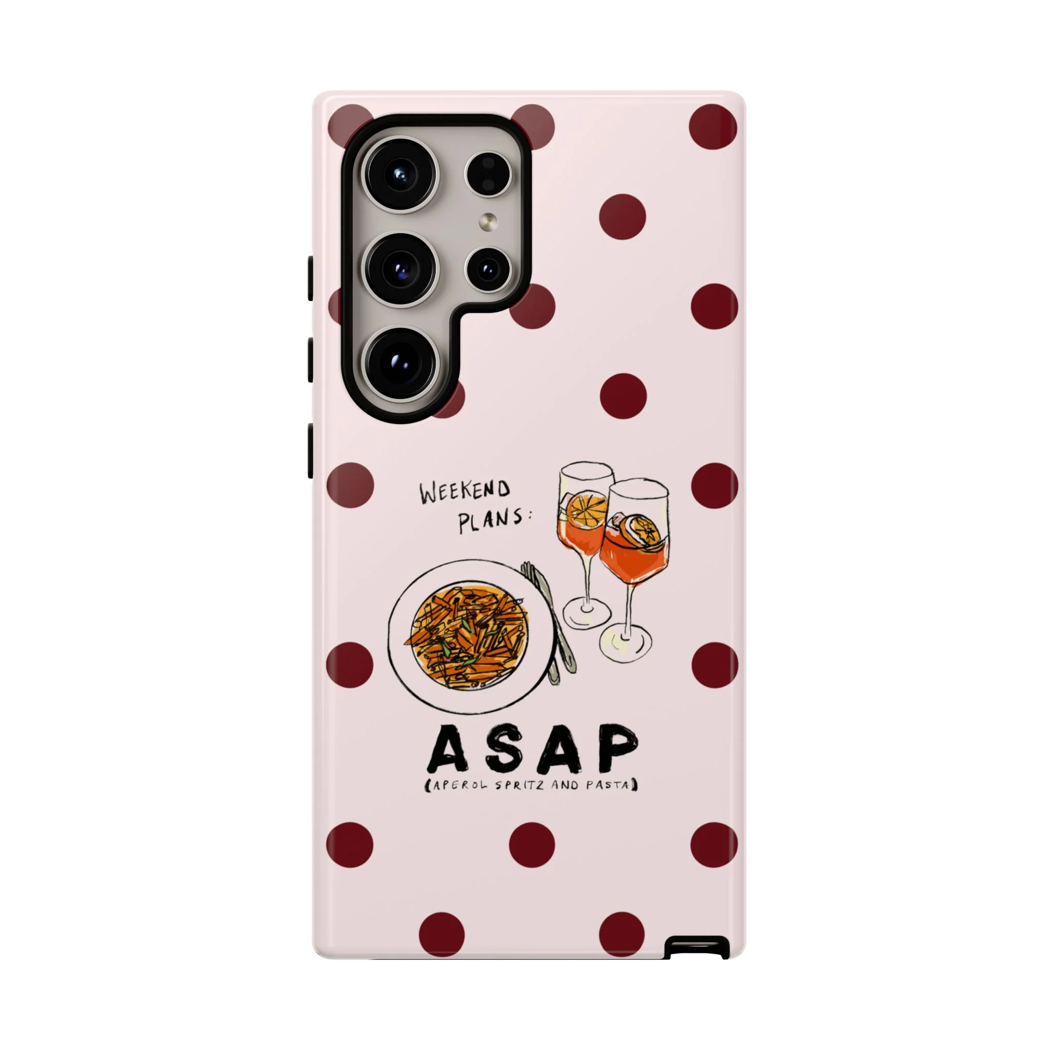 "Weekend Plans: ASAP" iPhone Case - Image 59