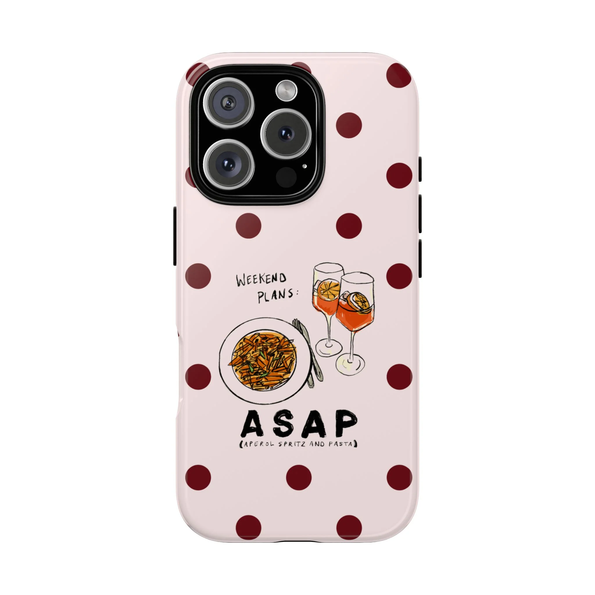 "Weekend Plans: ASAP" iPhone Case - Image 69