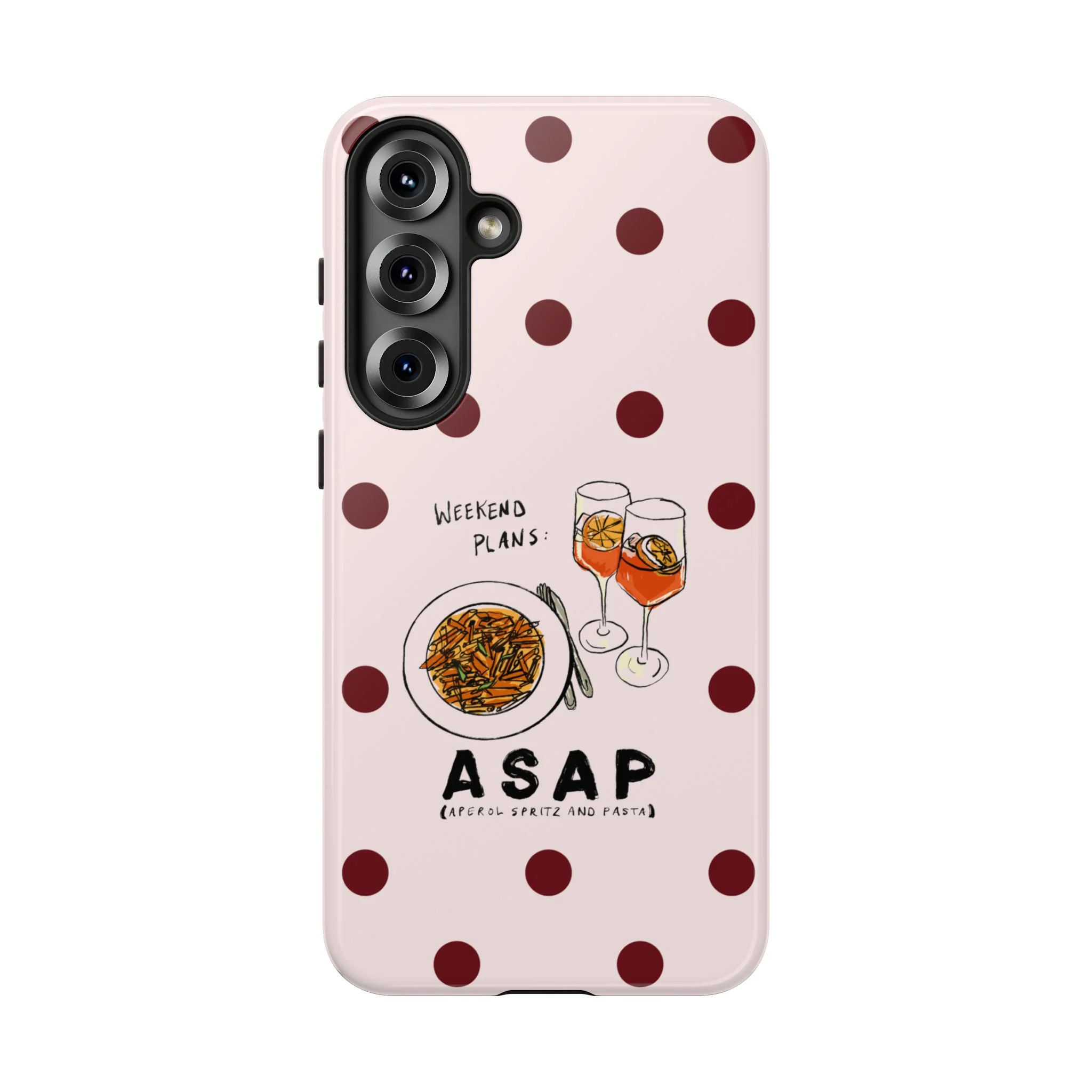 "Weekend Plans: ASAP" iPhone Case - Image 81