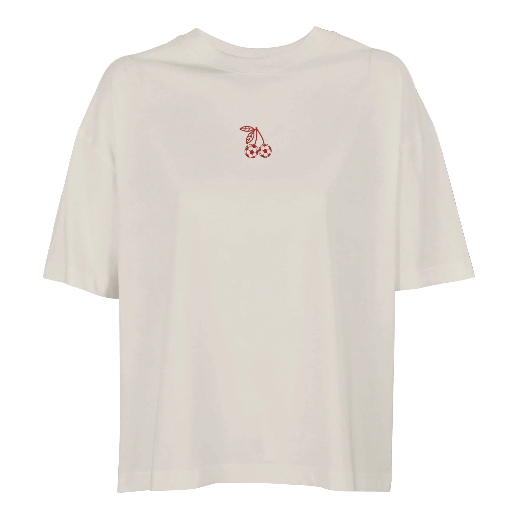 Cherry Football Oversized T-shirt