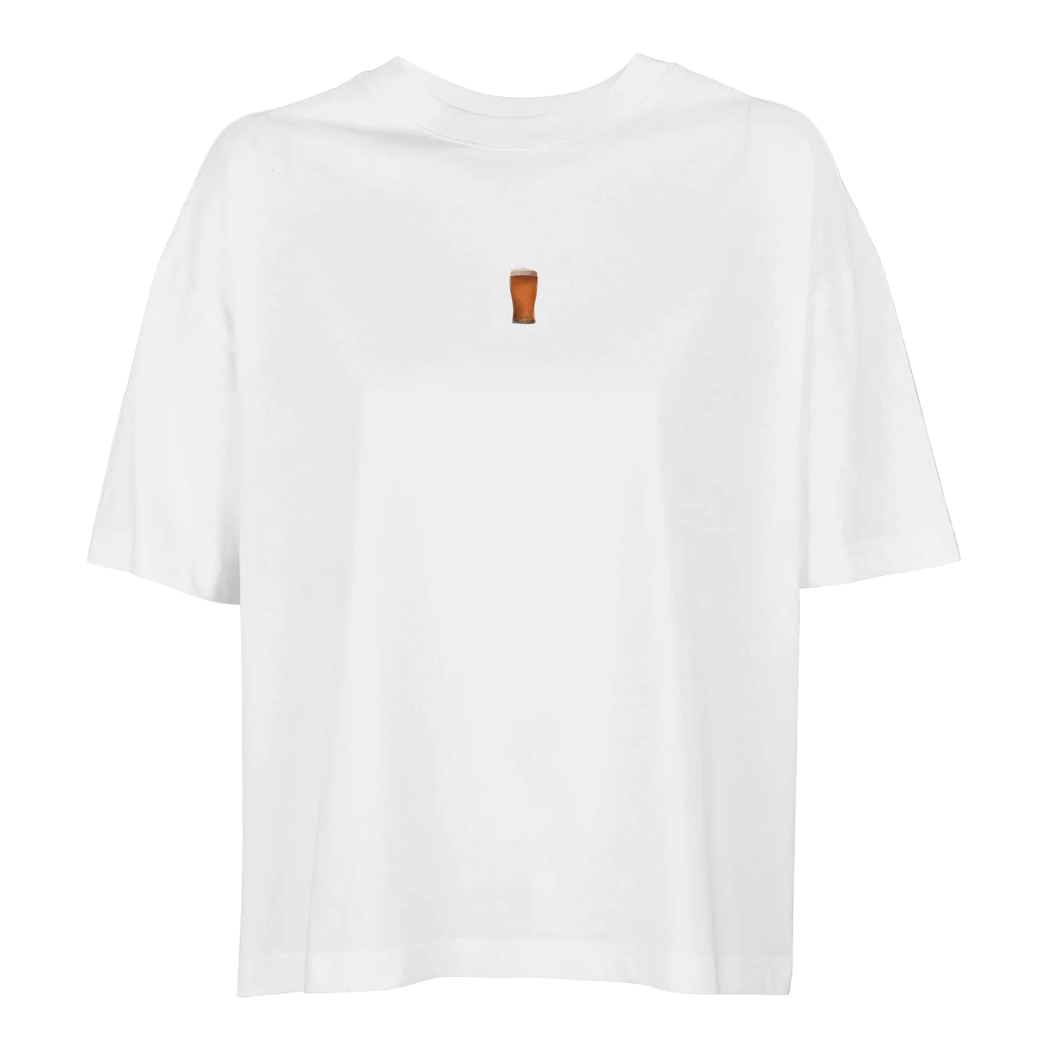 Only Here For The Cold Beer Oversized T-shirt - Image 5