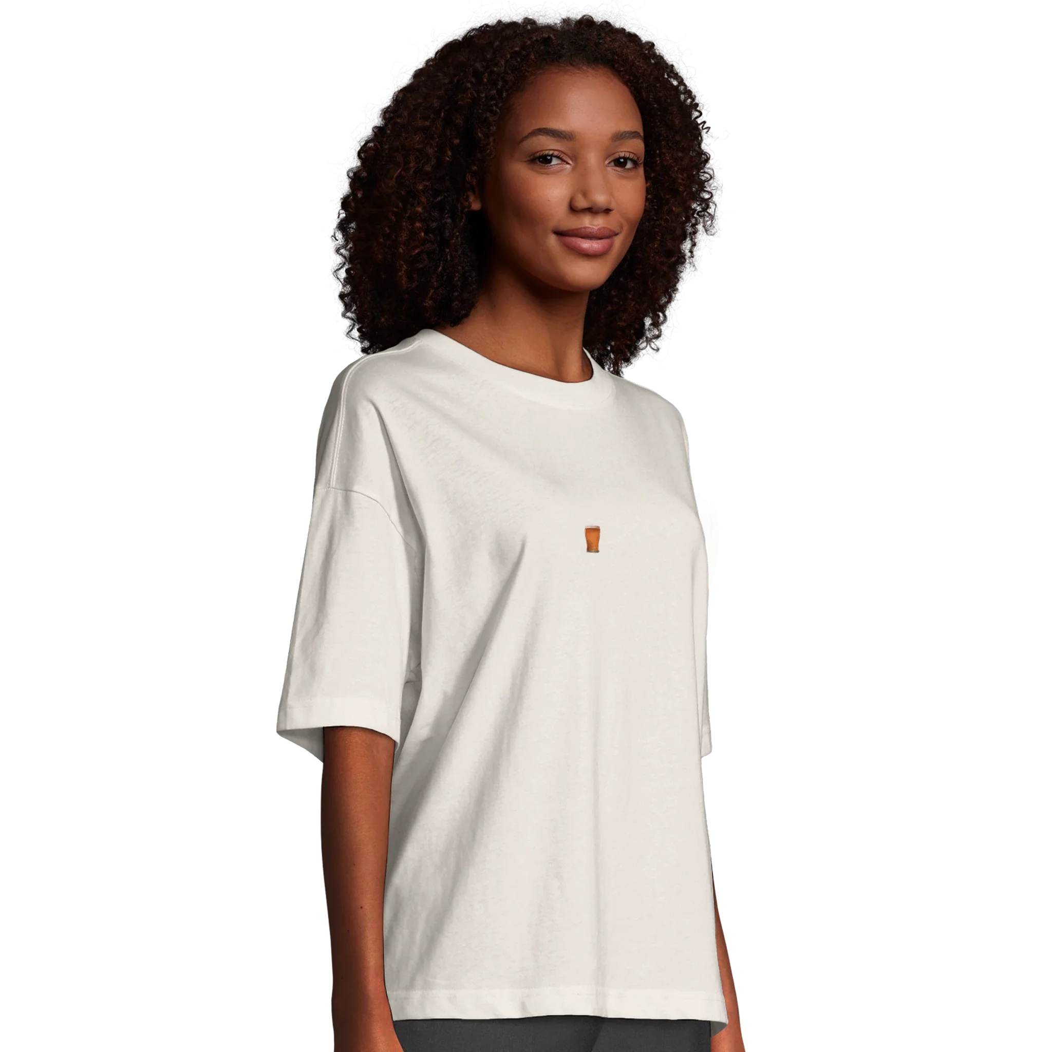 Only Here For The Cold Beer Oversized T-shirt - Image 8