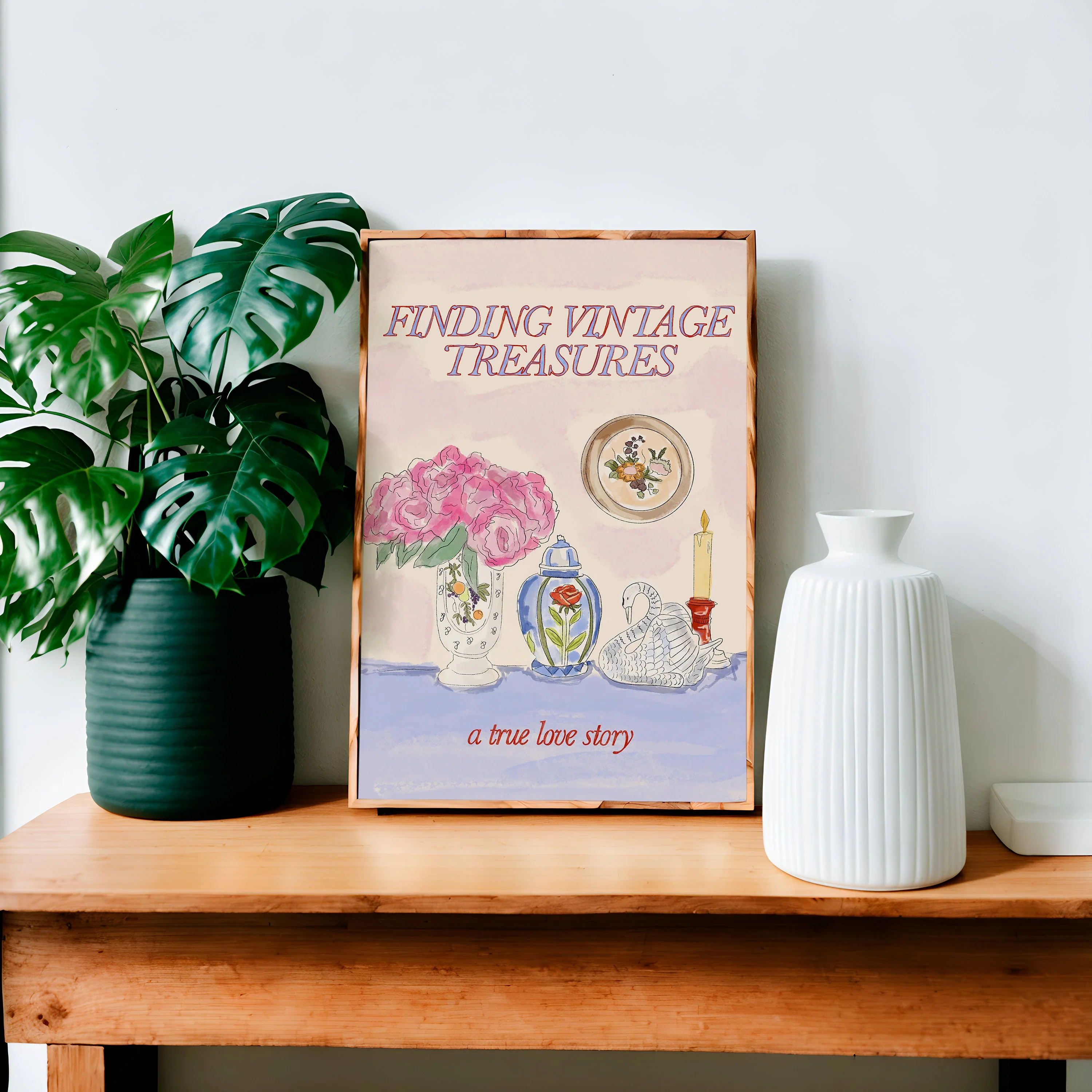 Finding Vintage Treasures Print - Image 2