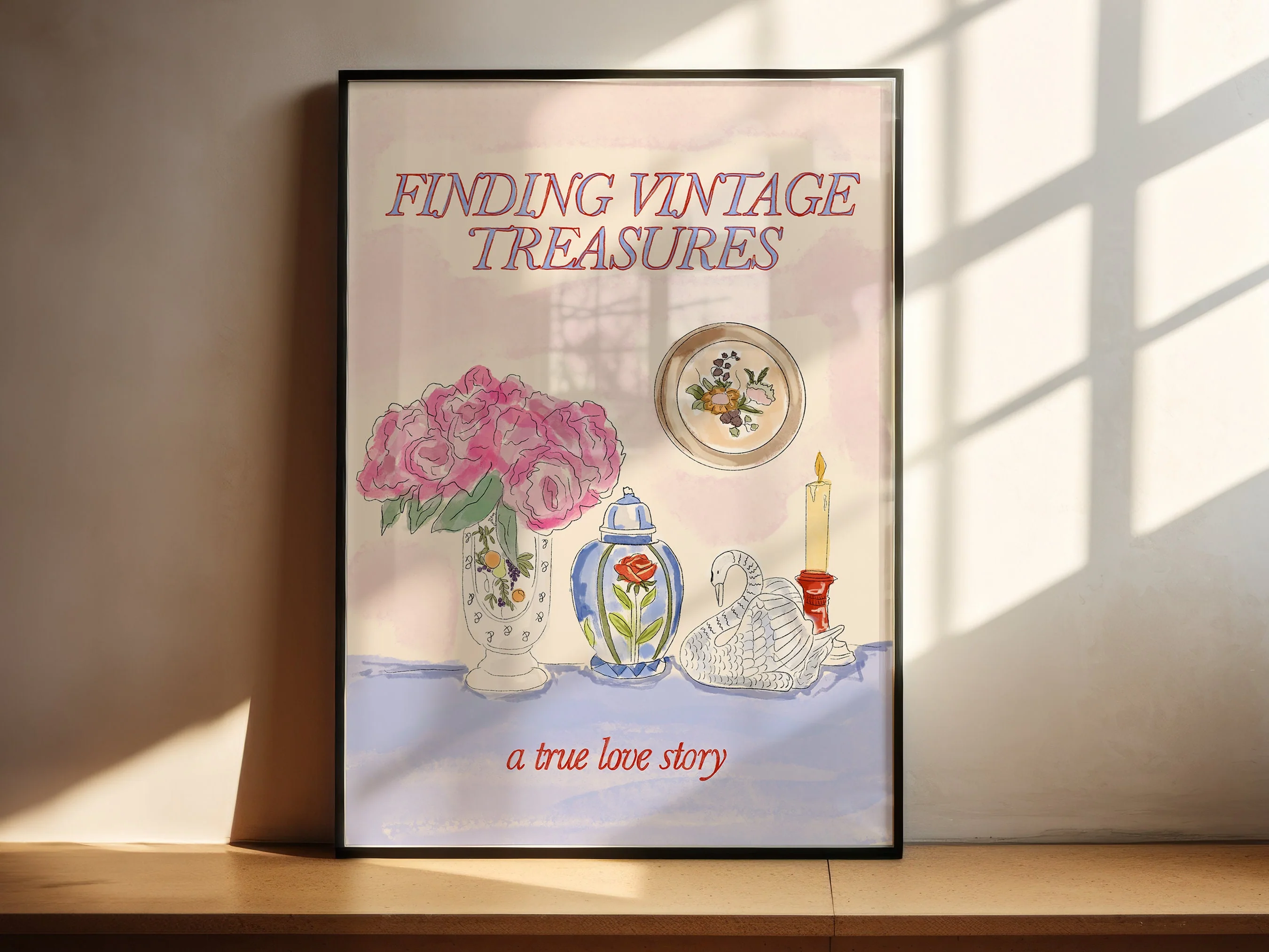 Finding Vintage Treasures Print - Image 4