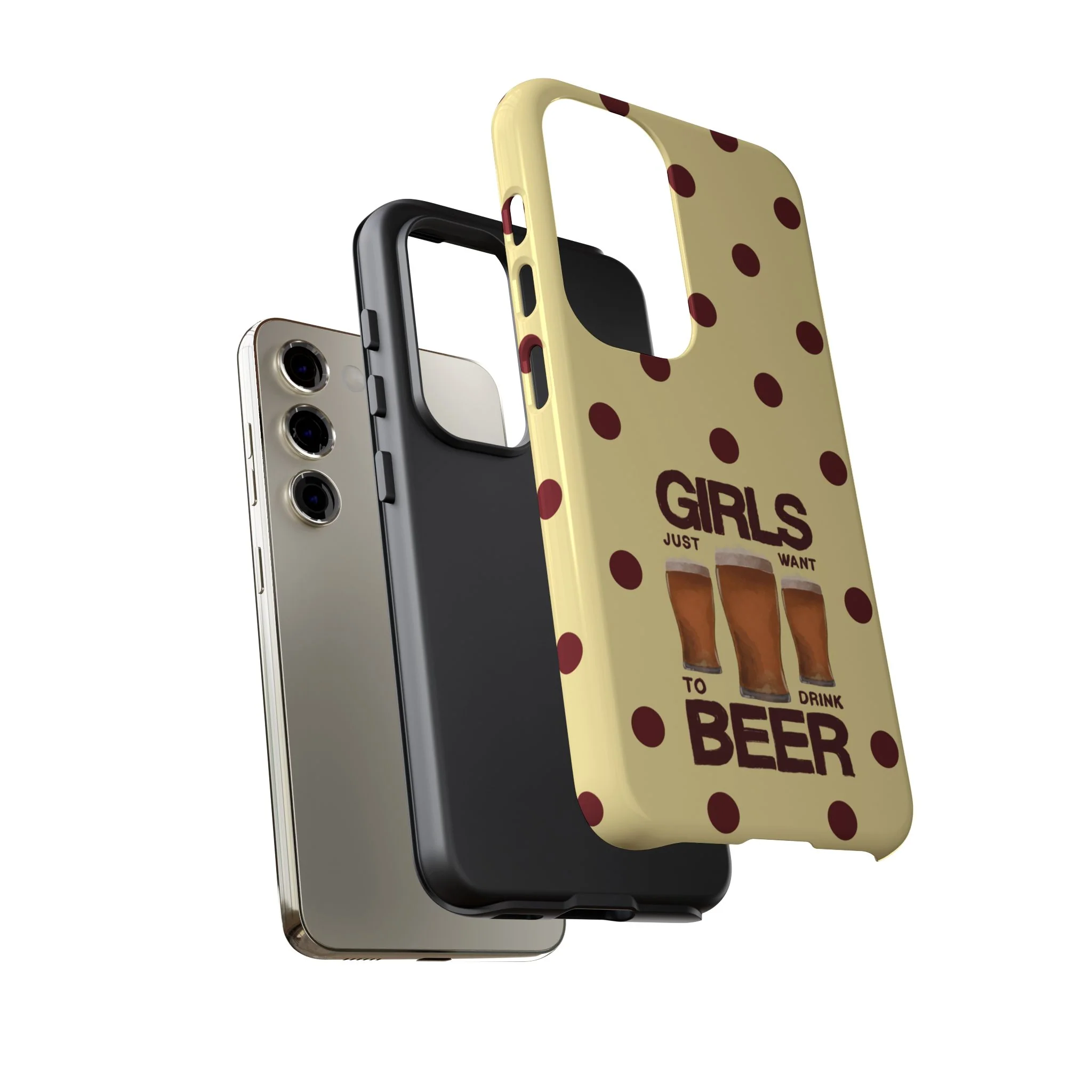 Girls Just Want to Drink Beer iPhone Case - Image 134