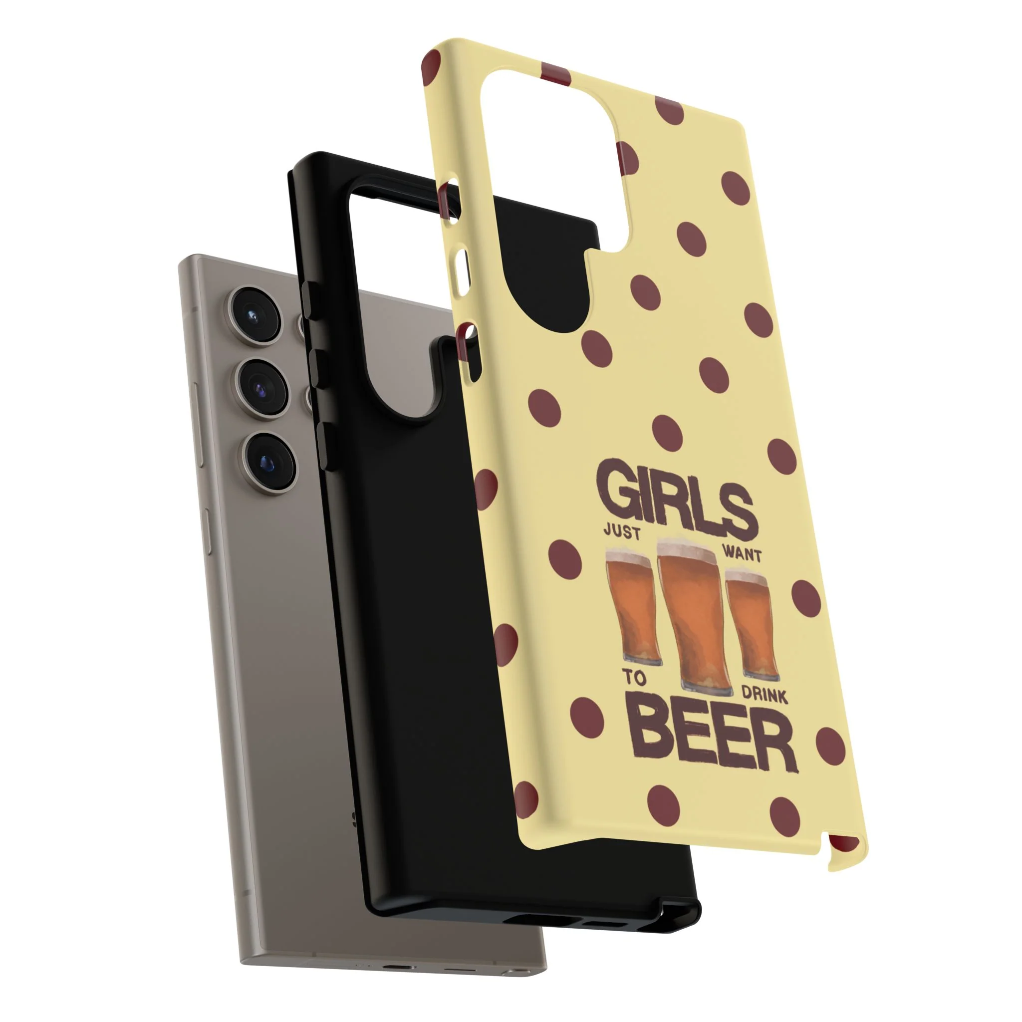 Girls Just Want to Drink Beer iPhone Case - Image 184