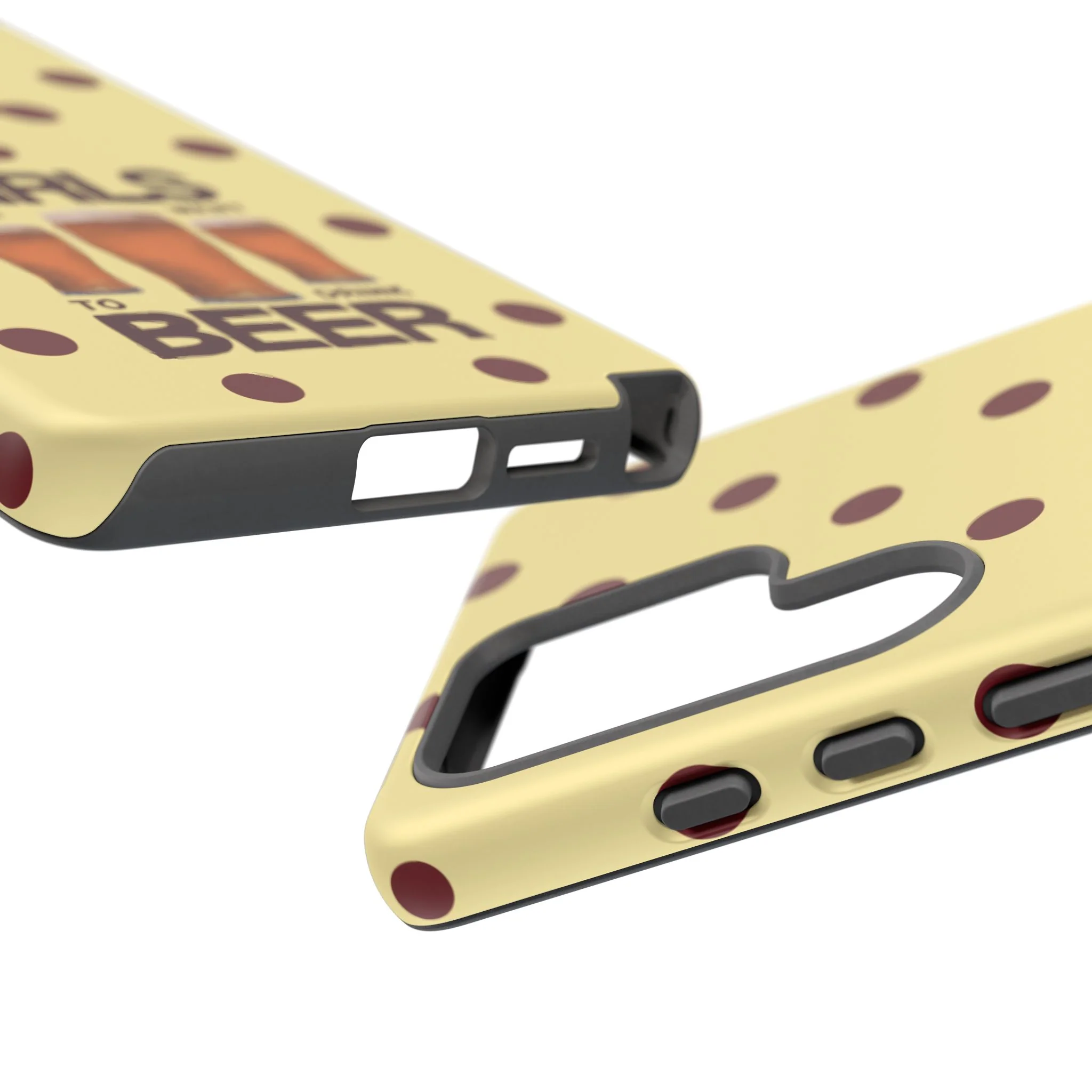 Girls Just Want to Drink Beer iPhone Case - Image 249