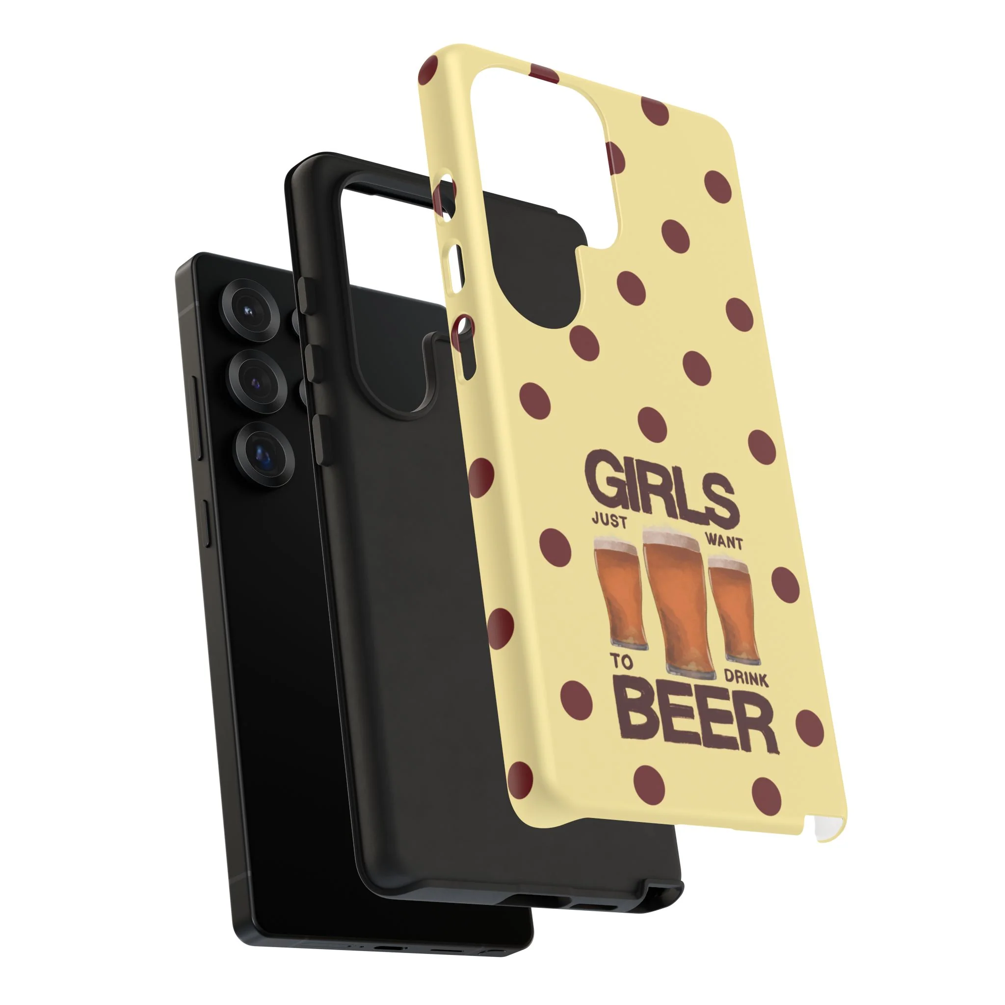 Girls Just Want to Drink Beer iPhone Case - Image 250