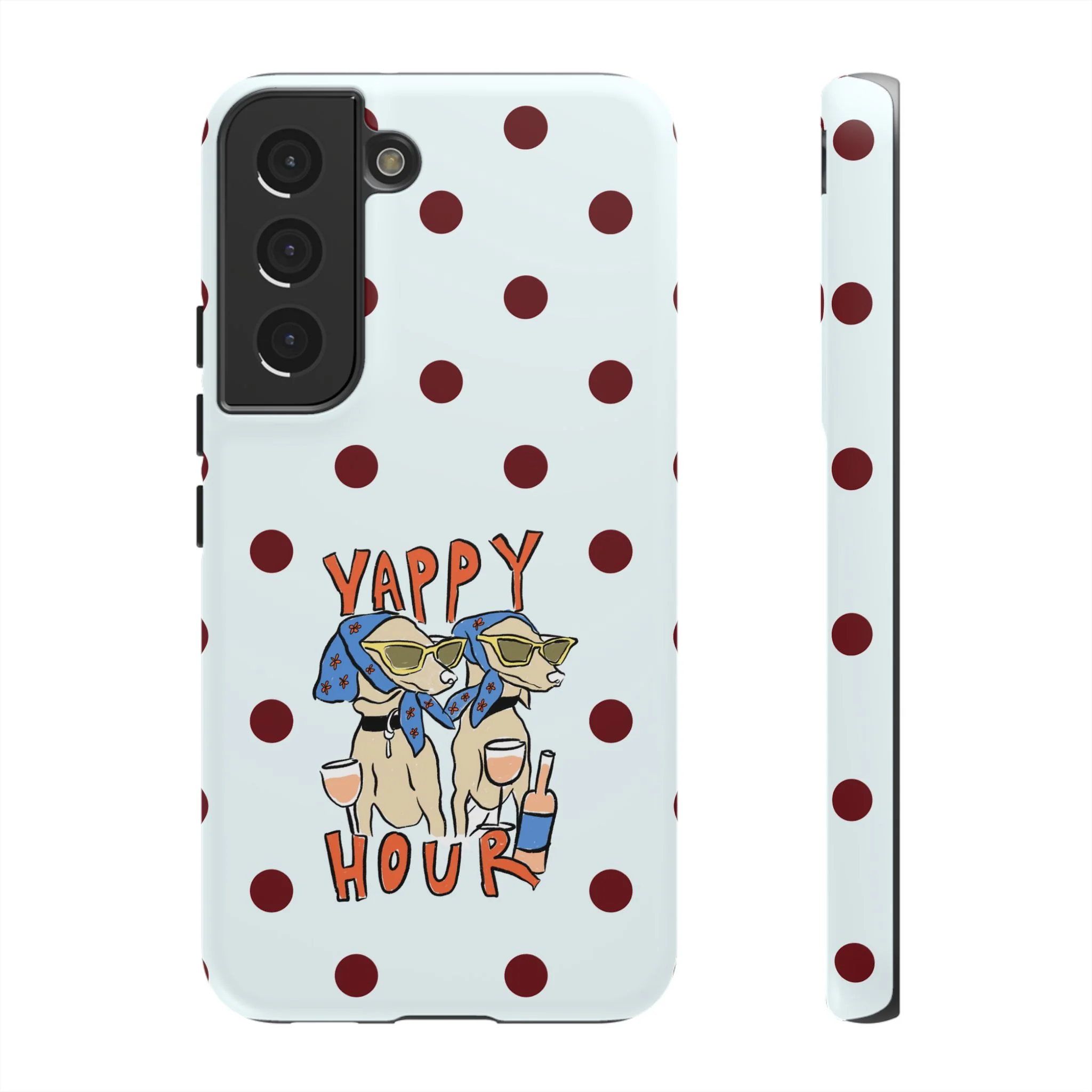Yappy Hour Dogs iPhone Case - Image 28