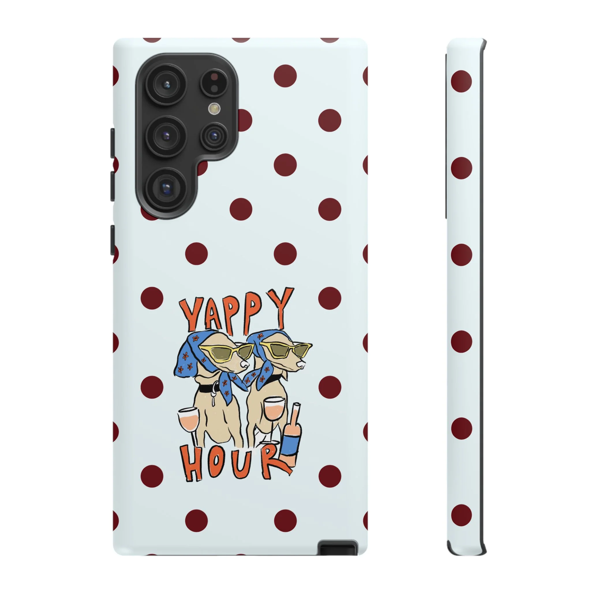 Yappy Hour Dogs iPhone Case - Image 32