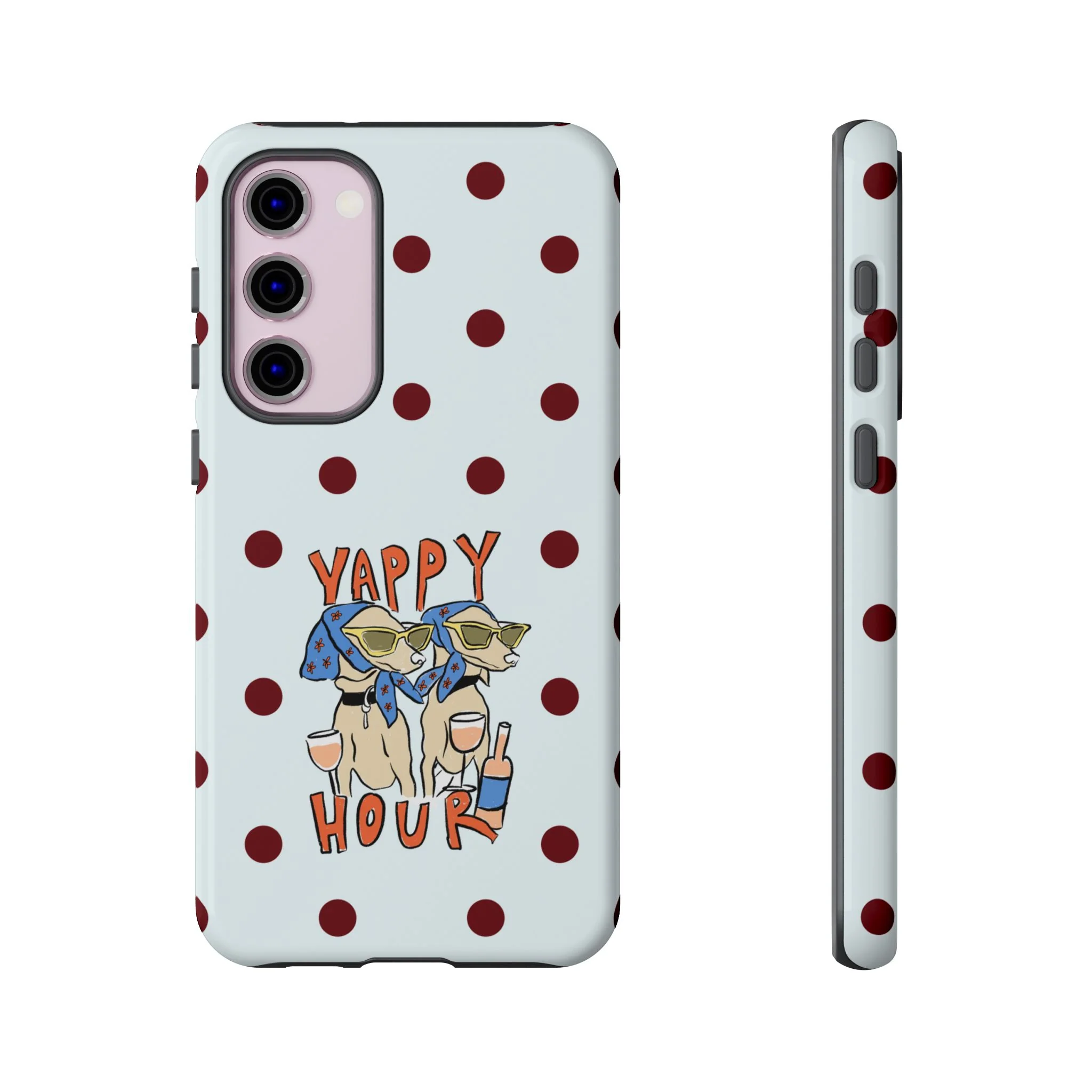 Yappy Hour Dogs iPhone Case - Image 43