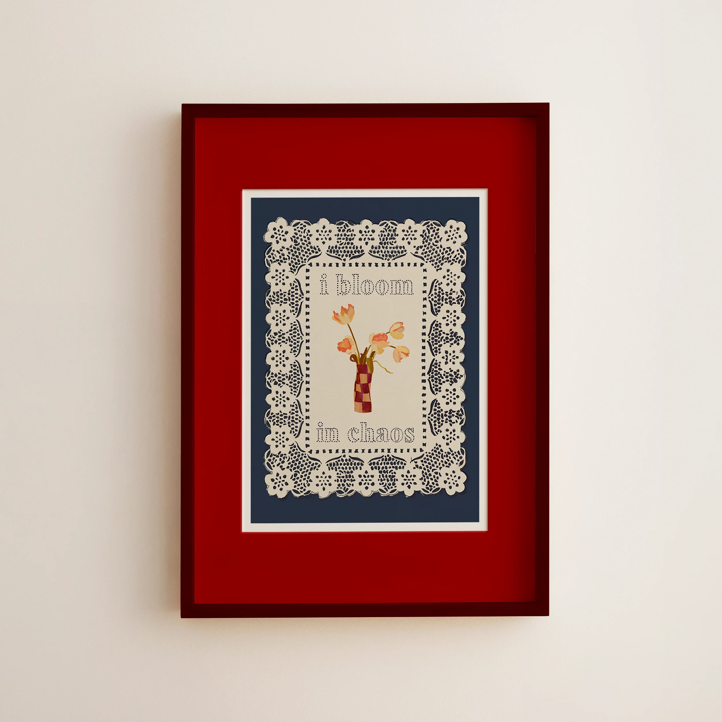I Bloom In Chaos Print - Image 2