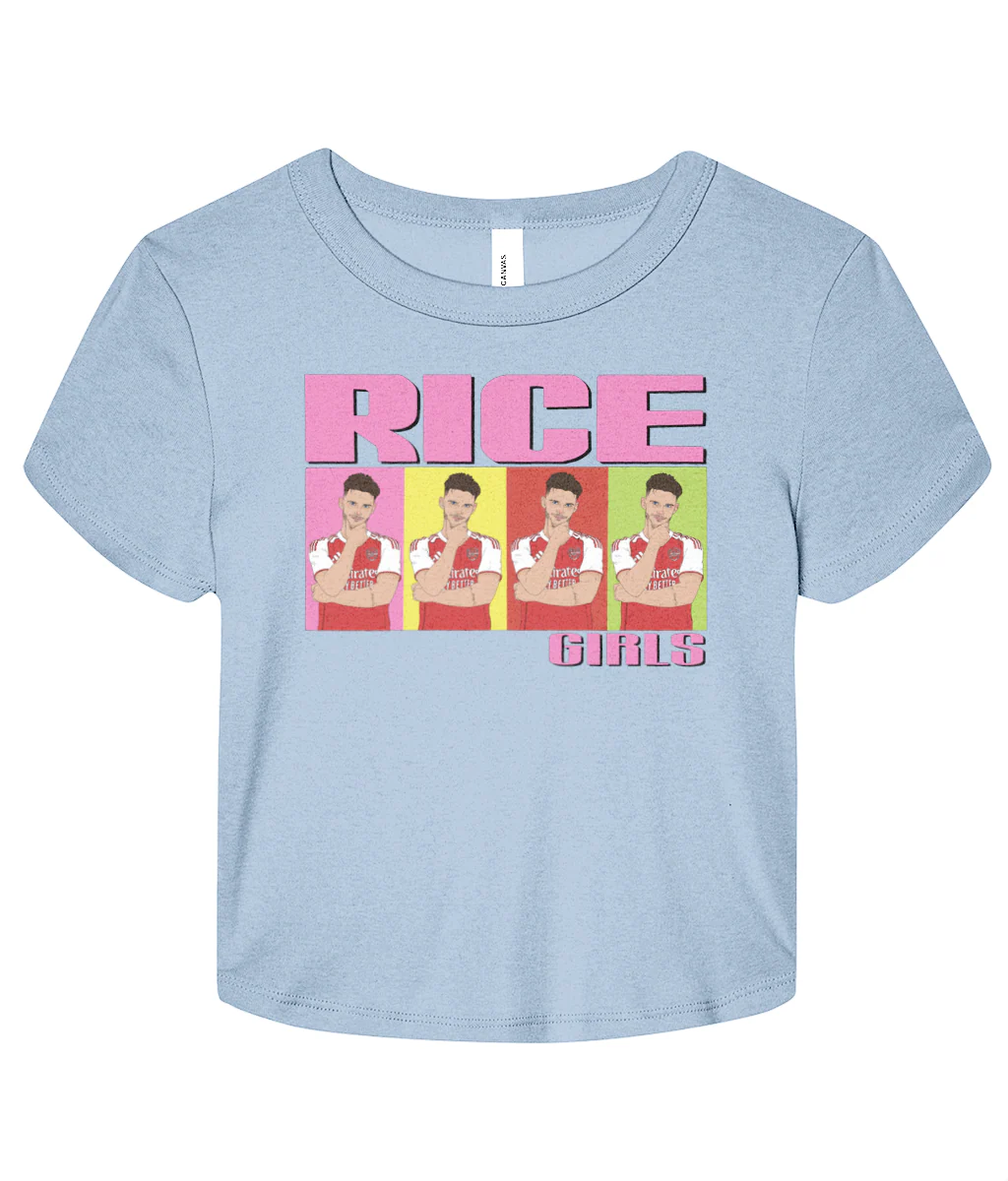 Rice Girls Arsenal Micro Rib Baby T-shirt - Image 2